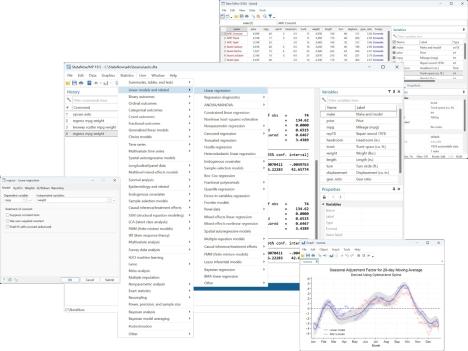 an image of stata software interface