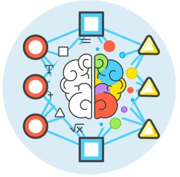 image showing a brain with the title deep learing for social sciences