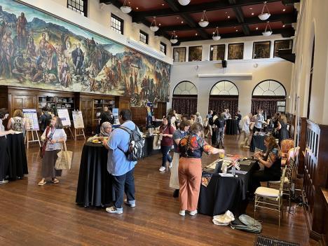 ACSPRI Conference attendees inside the Holme Building, University of Sydney