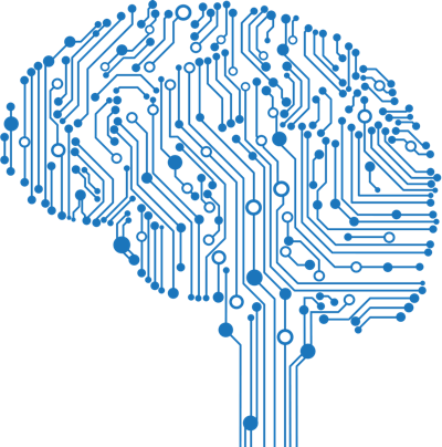 an image showing a compuerised brain