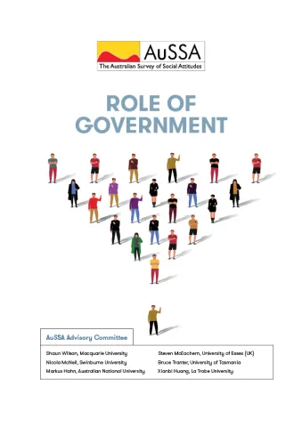 AuSSA 2026 Role of Government Booklet Cover
